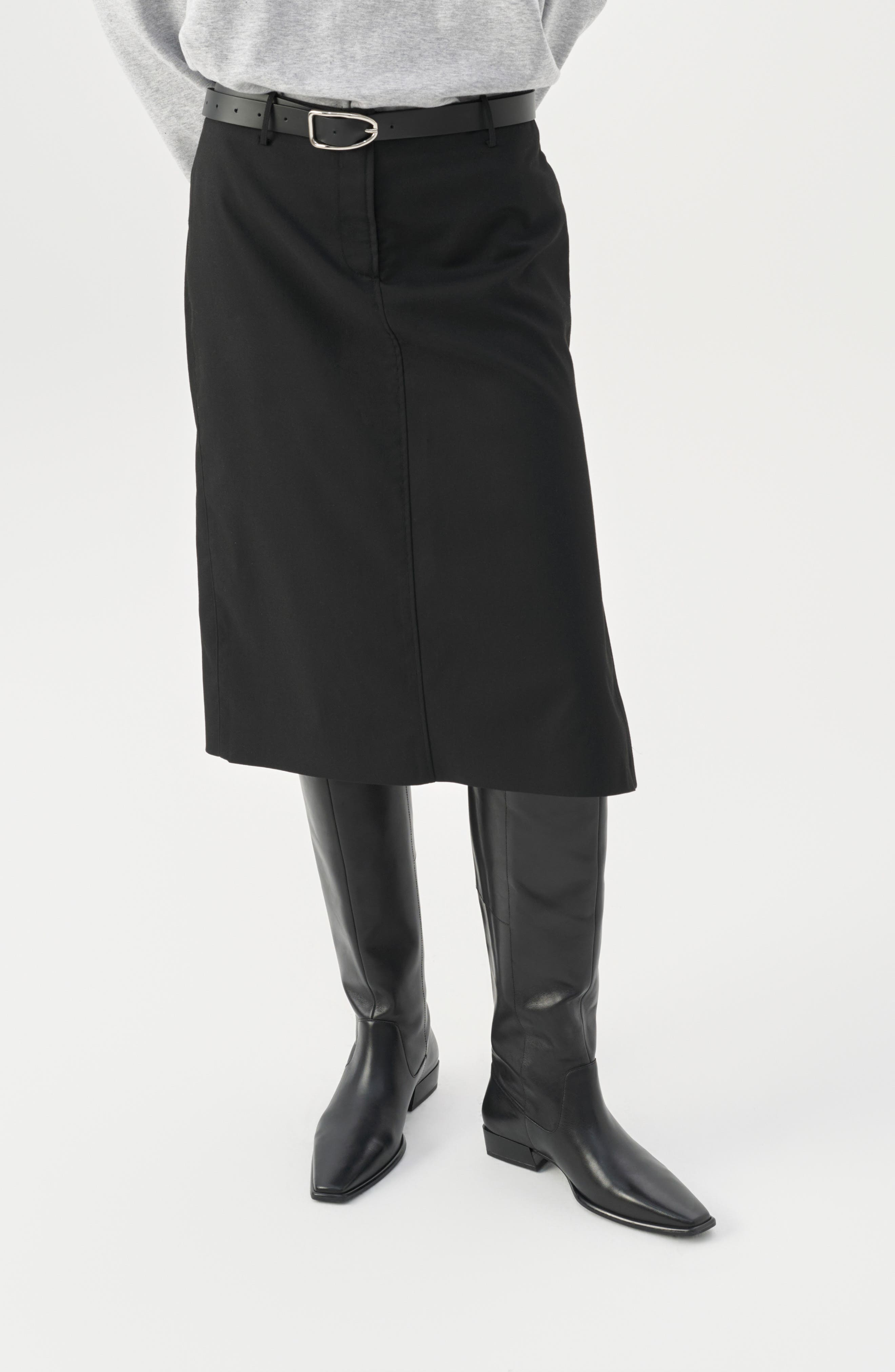 Vagabond Shoemakers Nella Tall Knee High Boot, Alternate, color, Black Leather