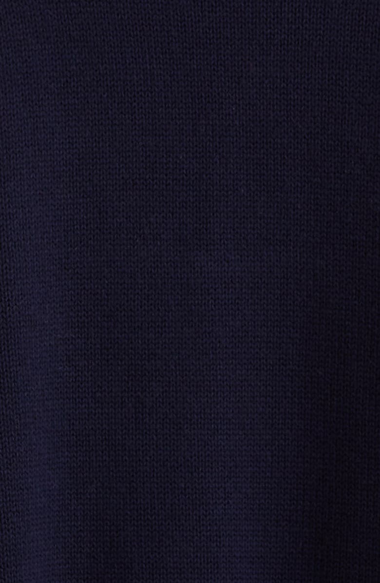 Nordstrom Kids' Cotton Shawl Collar Cardigan, Alternate, color, Navy Peacoat