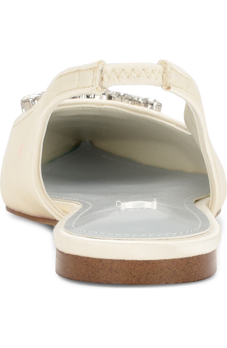 Nine West Blingy Crystal Slingback Flat, Alternate, color,