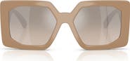 Versace 55mm Square Sunglasses