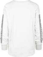'47 Women's '47 White Las Vegas Raiders Statement Long Sleeve T-Shirt