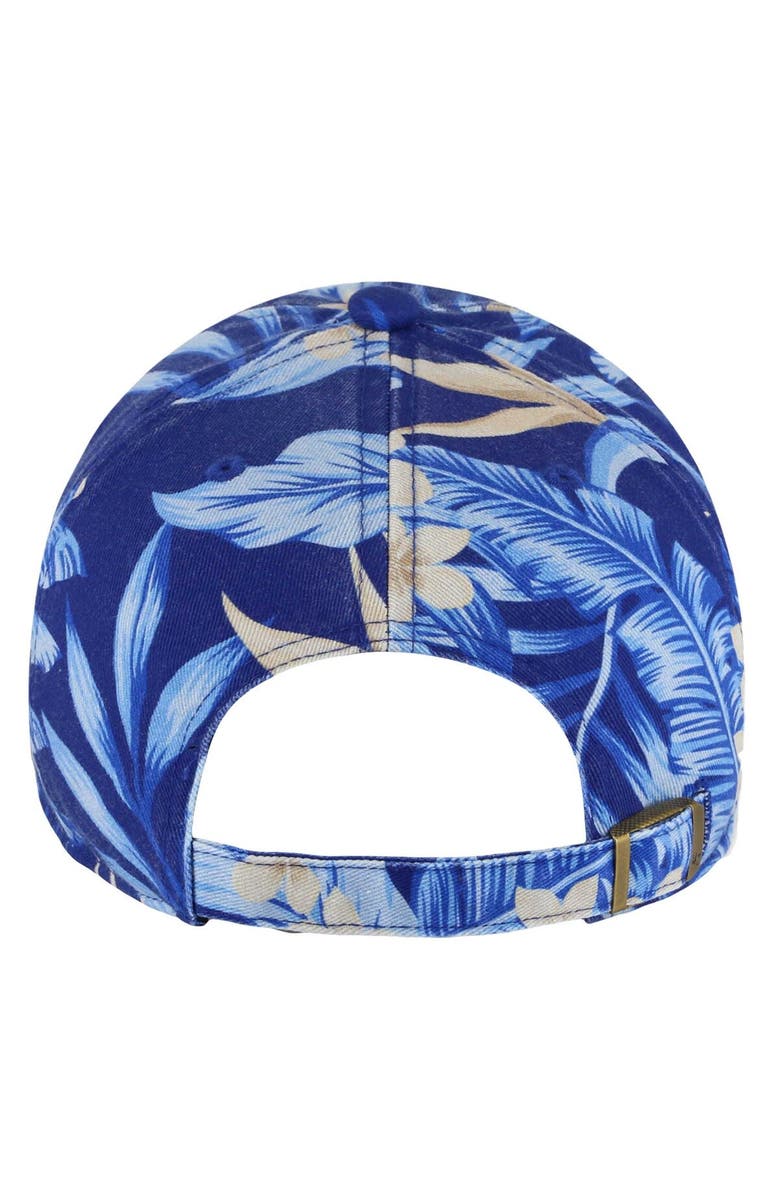 '47 Men's '47 Blue New York Knicks Tropicalia Floral Clean Up Adjustable Hat, Alternate, color, 
