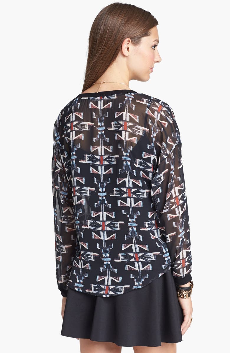 Elodie Print Woven Top, Alternate, color, 