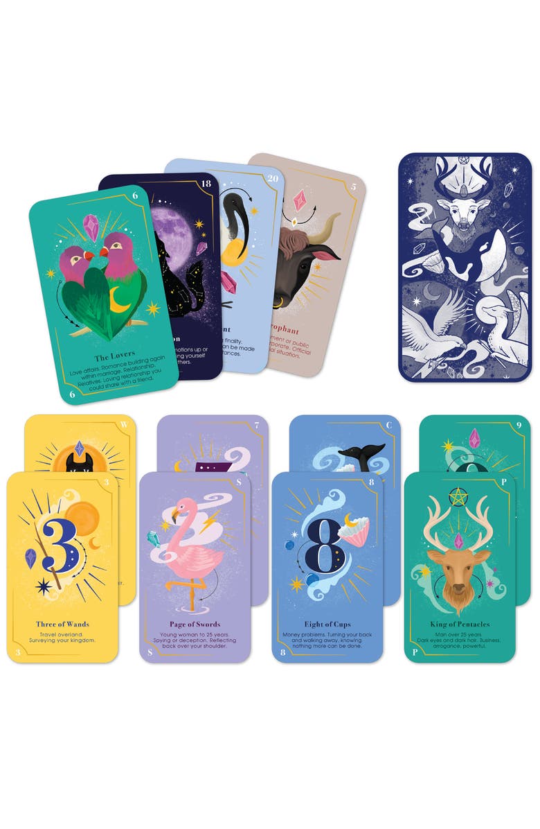Elevate Tarot Kit W/ Arcana And Readings, Alternate, color, Multicolored