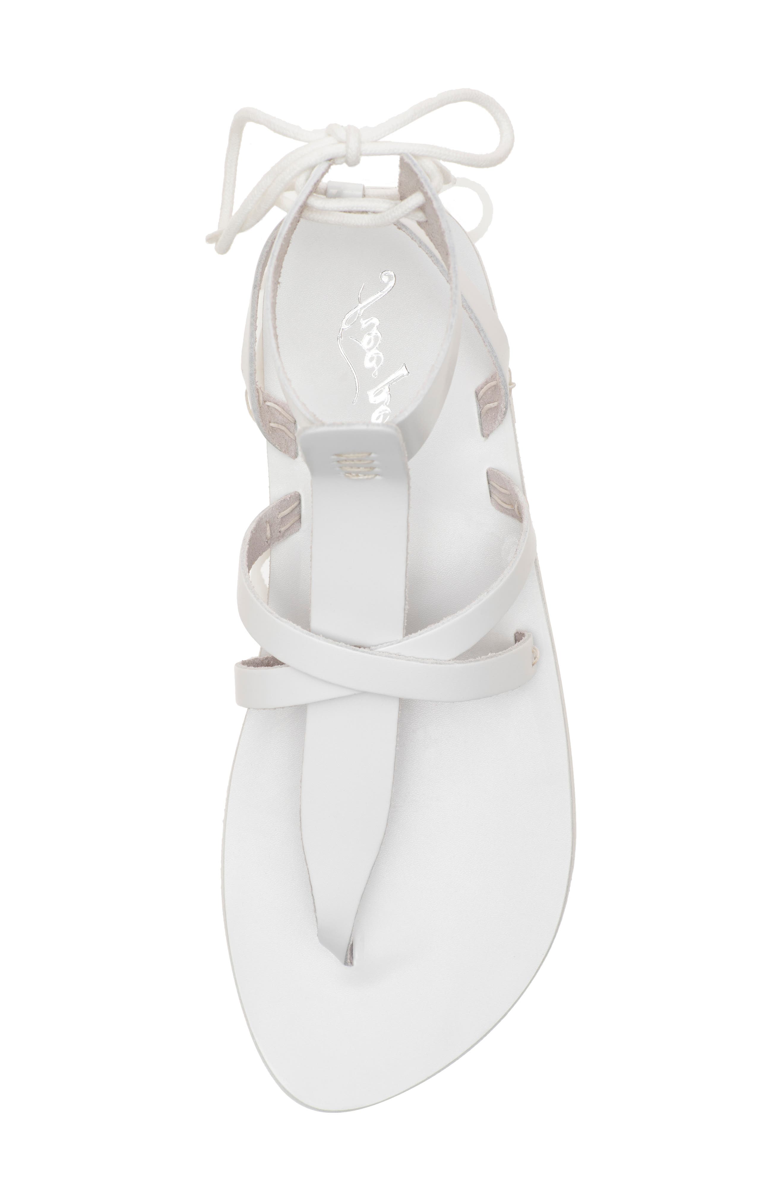 Vacation Day Sandal, Alternate, color, WHITE LEATHER