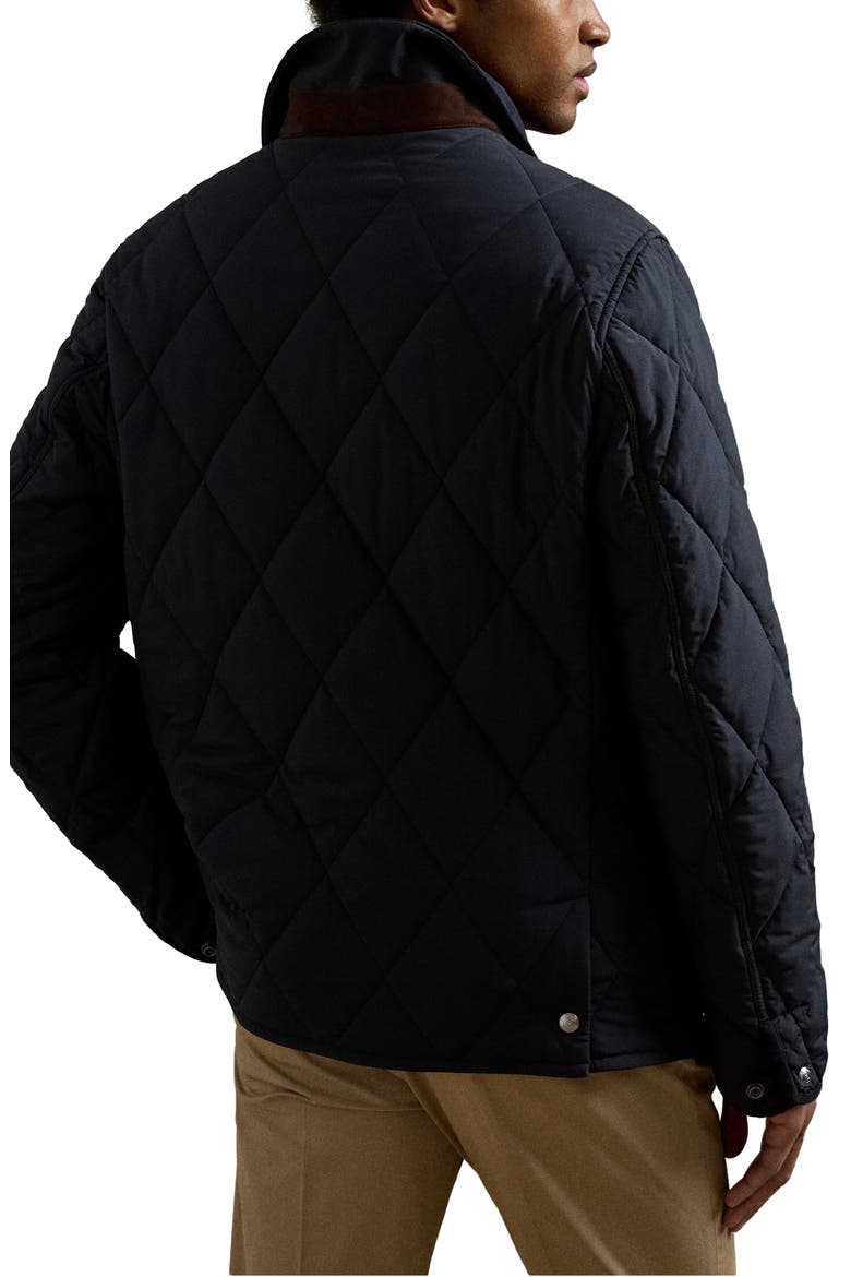 Carleton Diamond Quilted Down Jacket, Alternate, color, CLASSIC CHAIRMAN NAVY