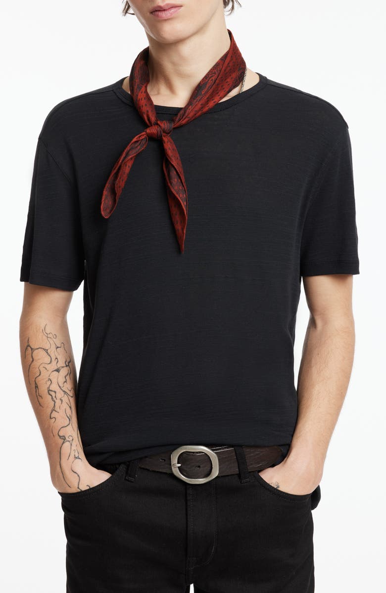 John Varvatos Winona Regular Fit Cotton Slub T-Shirt, Alternate, color,