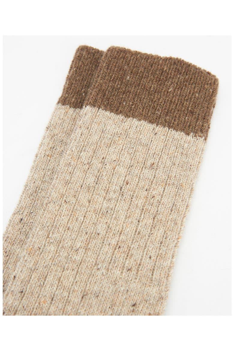 Houghton Wool Blend Boot Socks, Alternate, color, BISCUIT