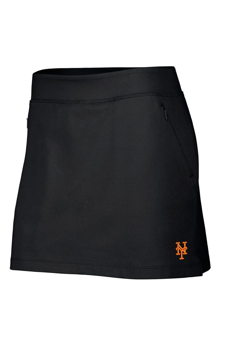 Tommy Bahama Women's Tommy Bahama Black New York Mets Aubrey IslandZone Skort, Alternate, color, Black
