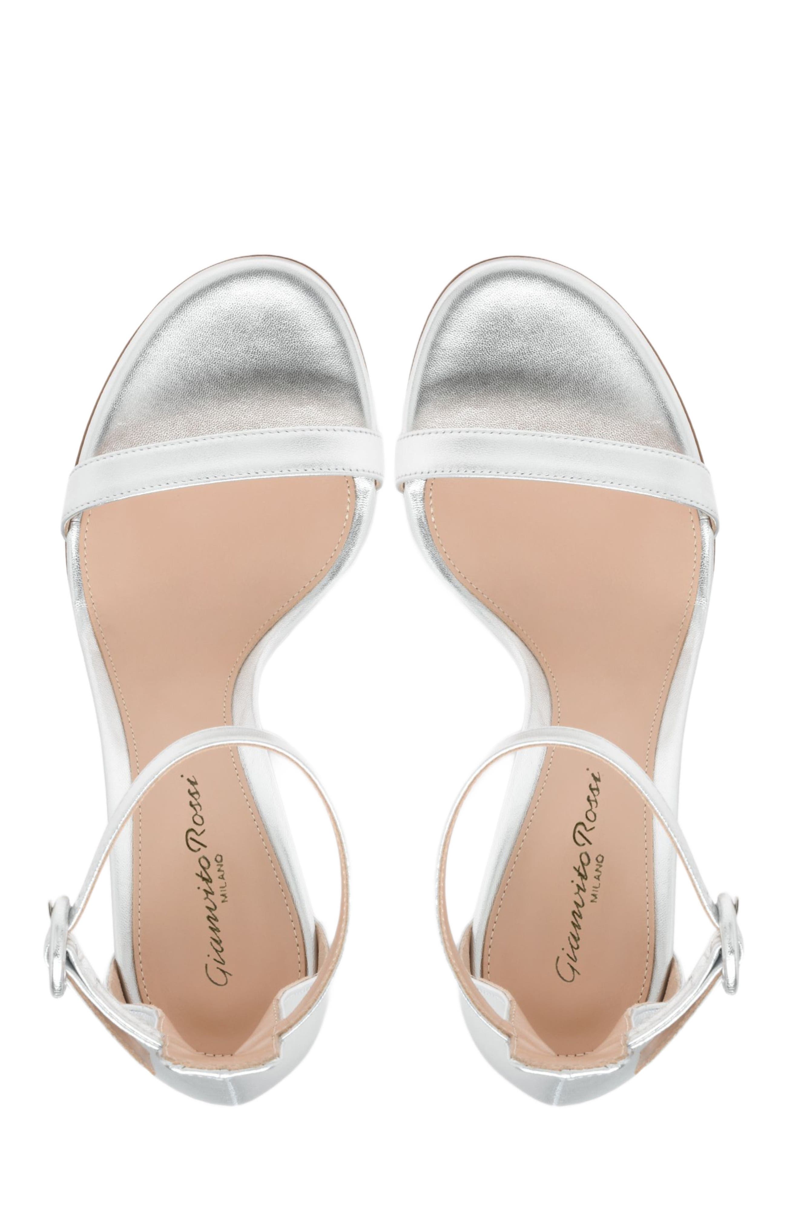 Gaeta Sandals, Alternate, color, SILVER