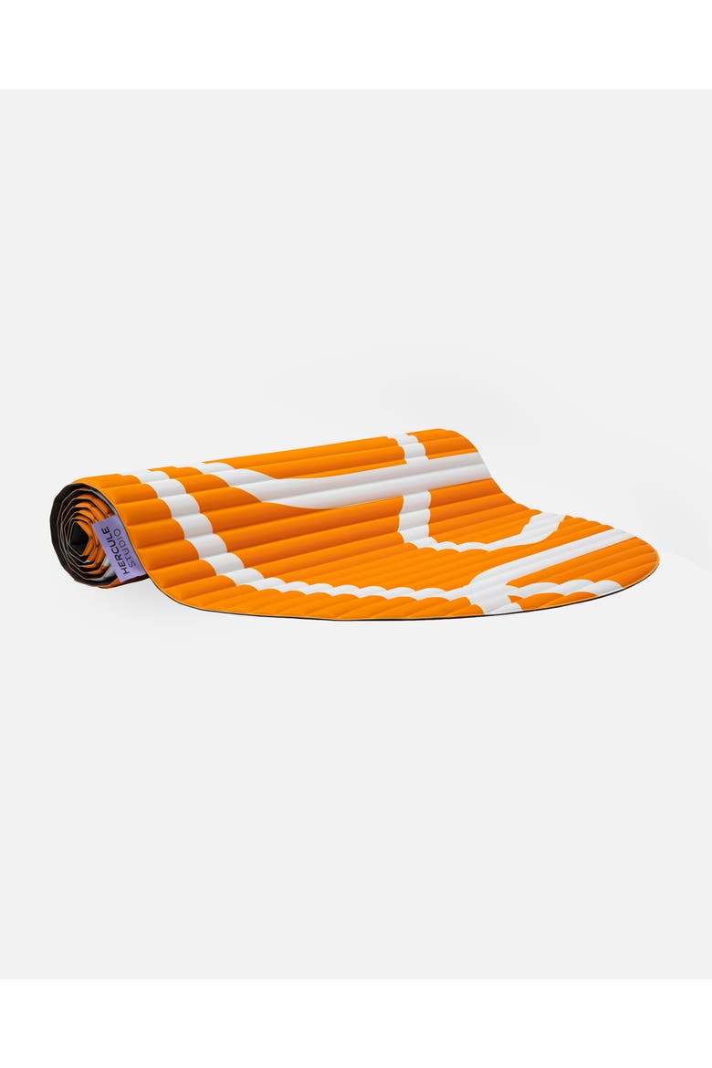 Archy Fitness Mat, Alternate, color, Bari Orange