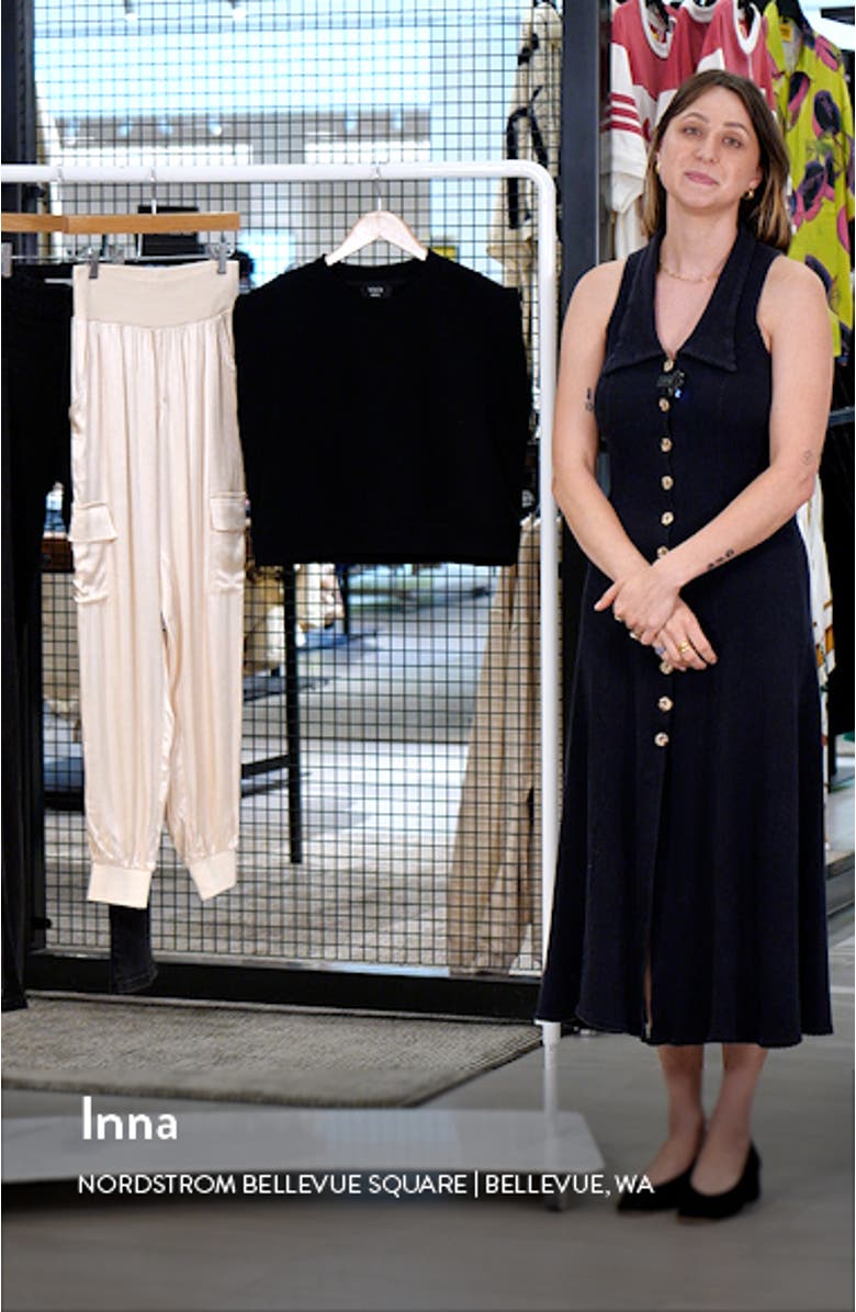 Clarke Sleeveless Crop Sweatshirt, sales video thumbnail