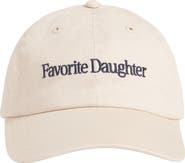 Favorite Daughter Classic Logo Cotton Twill Baseball Cap