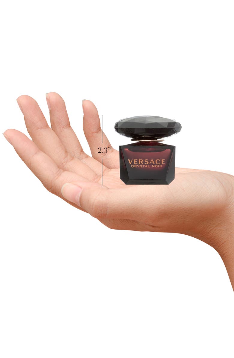 Versace Crystal Noir Mini Eau de Toilette, Alternate, color,