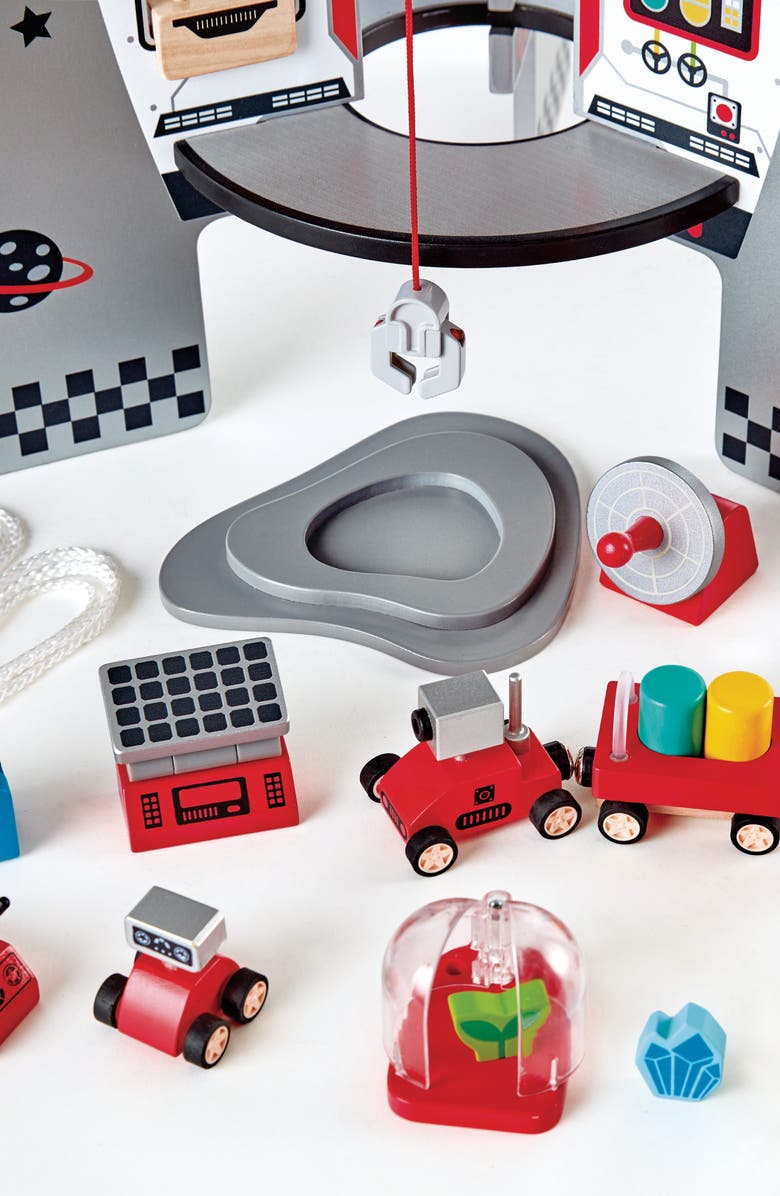 Hape Playscapes Four-Stage Rocket Ship, Alternate, color, 