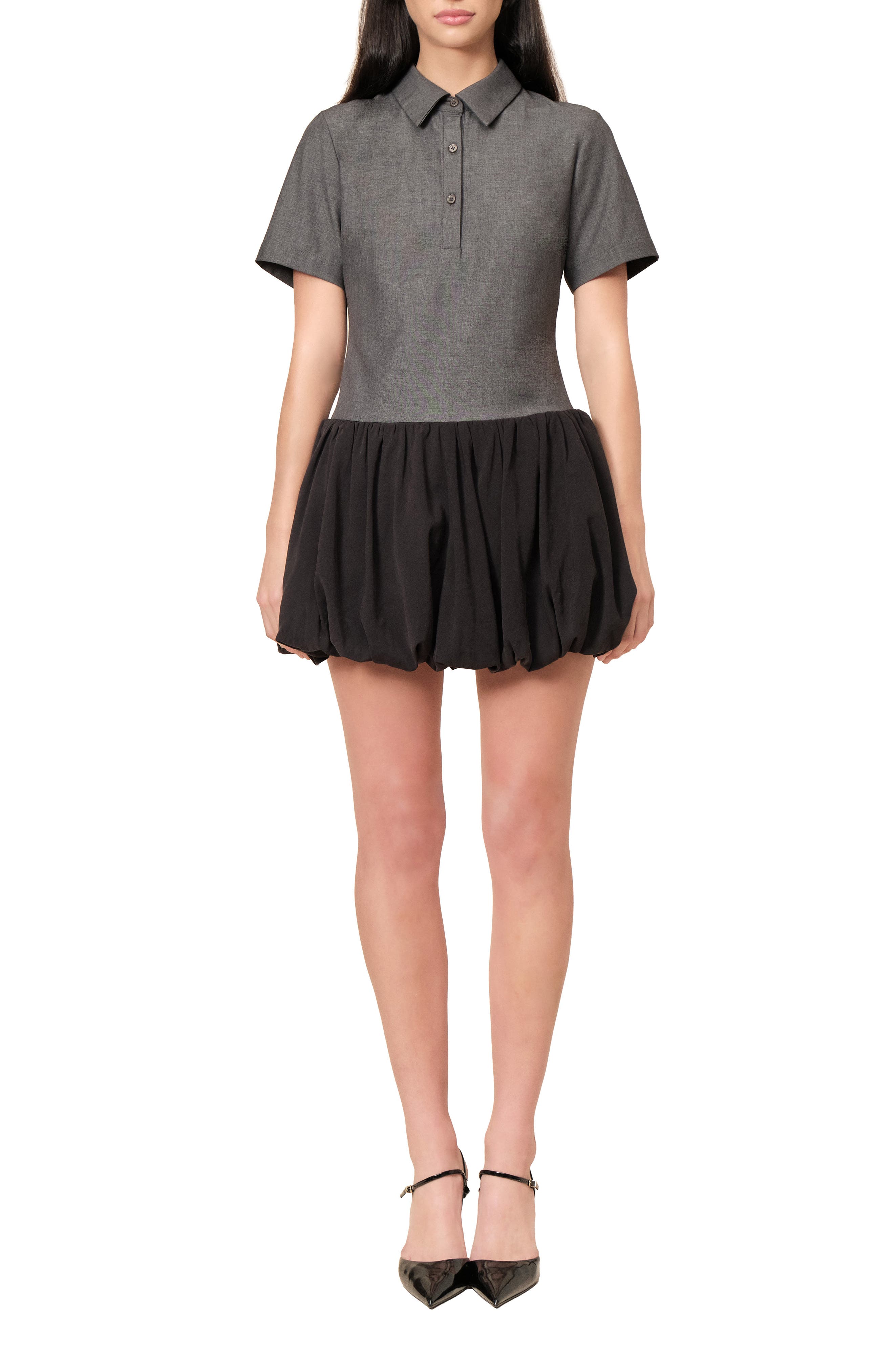 selected GREY BLACK