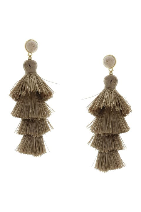 Lianna Tassel Dangle Earrings