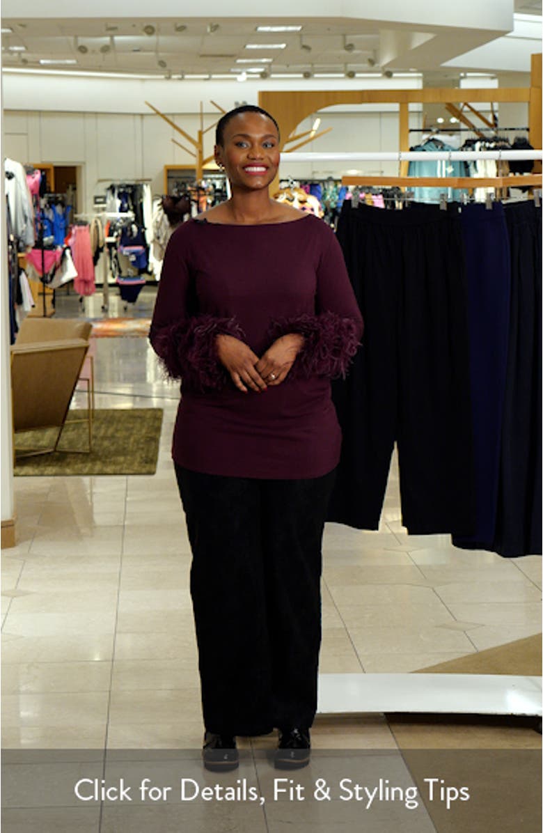 Butter Boat Neck Tunic, sales video thumbnail