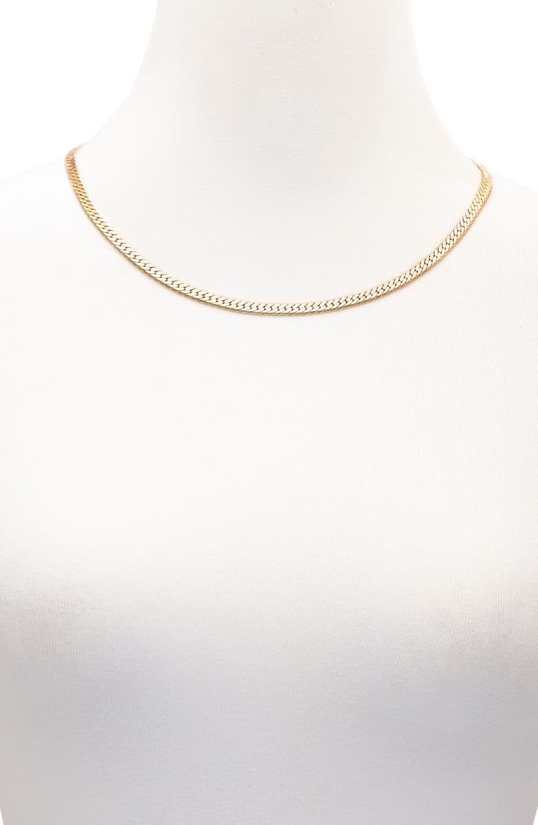 Vince Camuto Snake Chain Necklace, Alternate, color, 