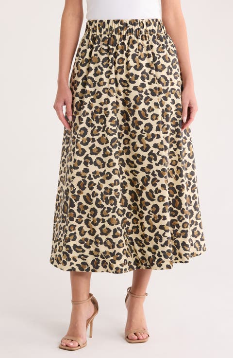 Cotton Poplin Skirt
