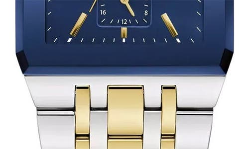 Bulova Quadra Two-tone Bracelet Watch, 30mm
