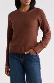 Lucky Brand Crewneck Knit Sweater