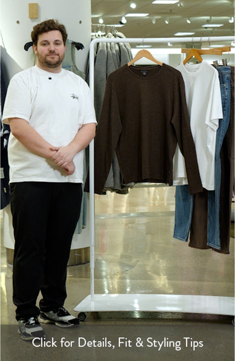 Karl Crinkle Long Sleeve T-Shirt, sales video thumbnail