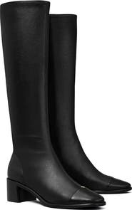 Tory Burch Cap Toe Knee High Boot