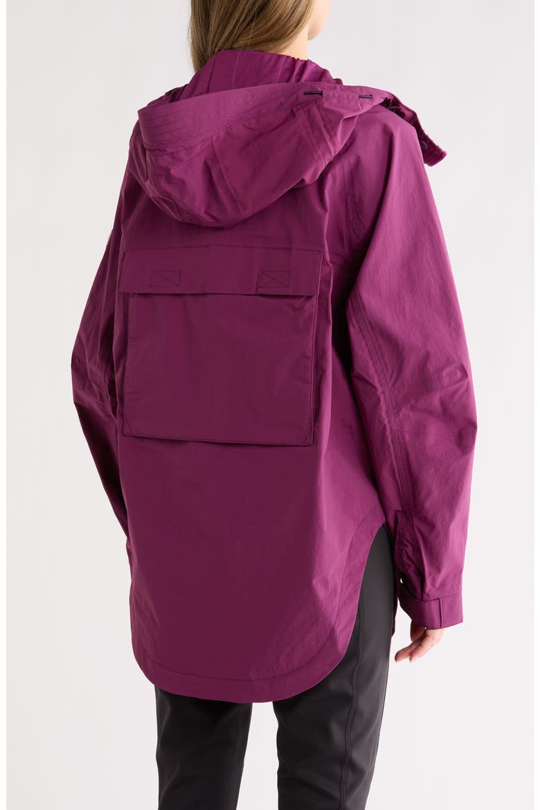 Singin' in the Rain Waterproof Jacket, Alternate, color, DEEP MULBERY