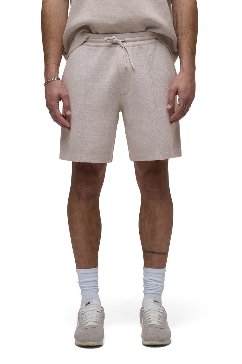 Double Knit Cotton & Cashmere Drawstring Shorts, Main, color, FLORENCE