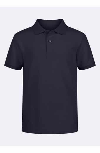 Kids' Solid Cotton Piqué Knit Polo