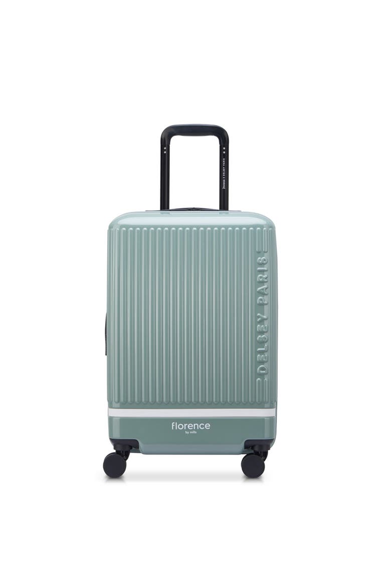 Spin Me Away Expandable 20" Carry-On Spinner, Main, color, Sage Green