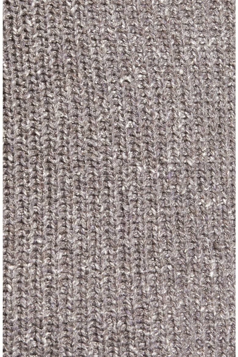 Mock Neck Sweater, Alternate, color, GREY MEDIUM CHARCOAL HEATHER