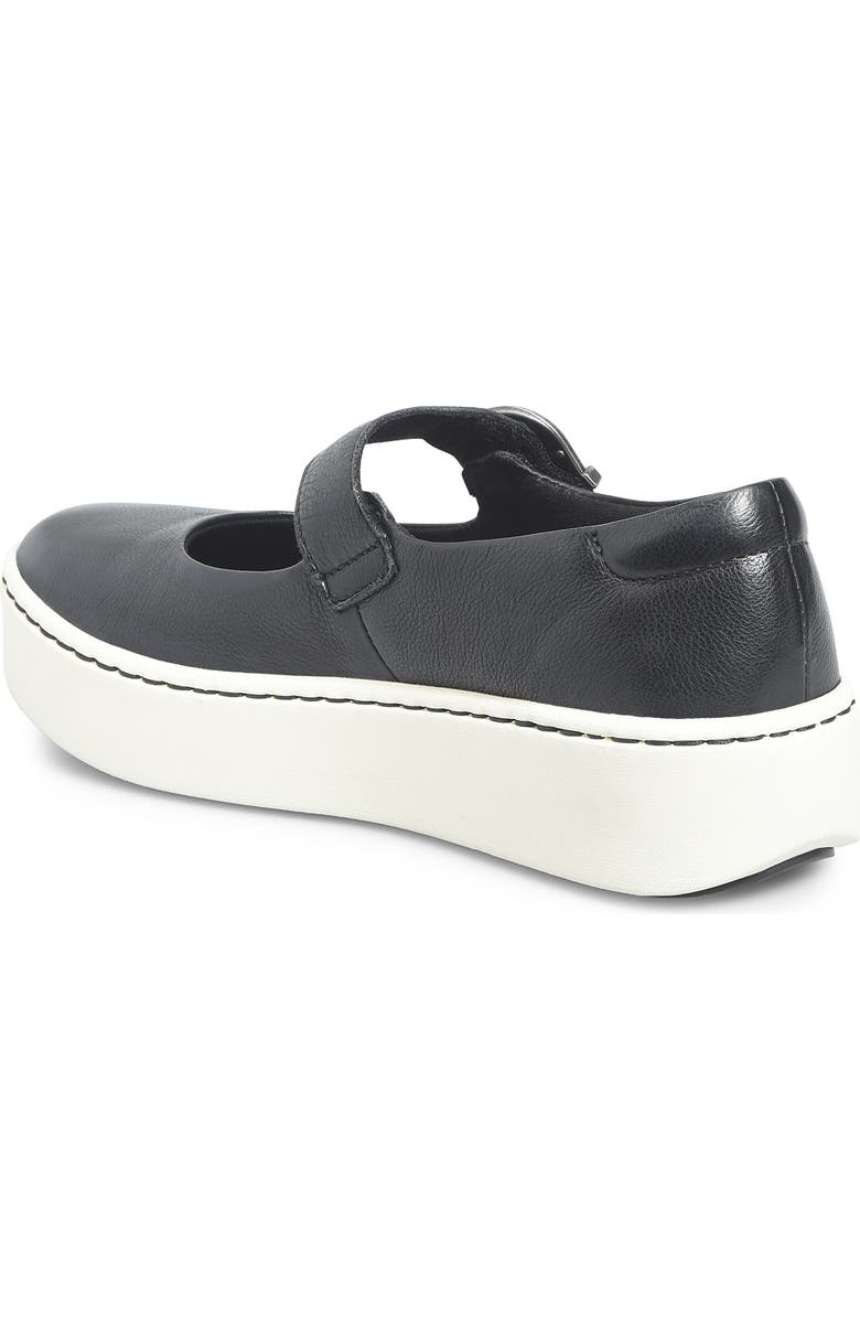 Børn Mira Mary Jane Platform Sneaker, Alternate, color, Black Leather