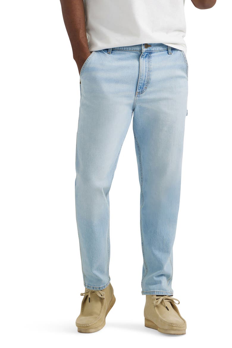 Loose Tapered Carpenter Jeans, Main, color, MASON