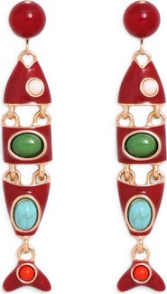 Petit Moments Gwenna Fish Drop Earrings