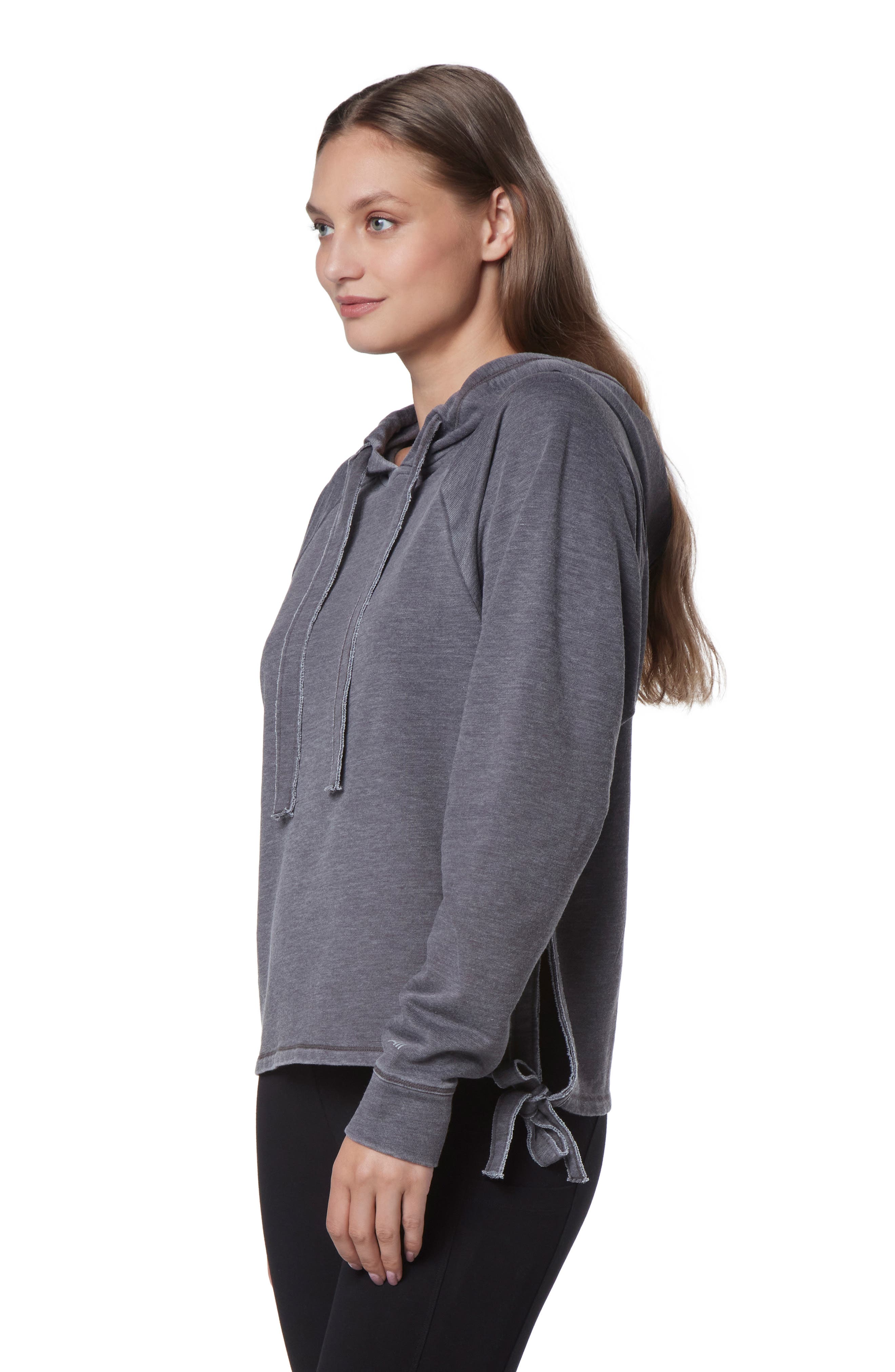 Andrew Marc Sport Vented Side Long Sleeve Hoodie (Women) | Nordstromrack