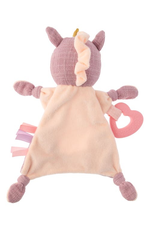 Stephen Joseph Baby Animal Crinkle Toy In Pink