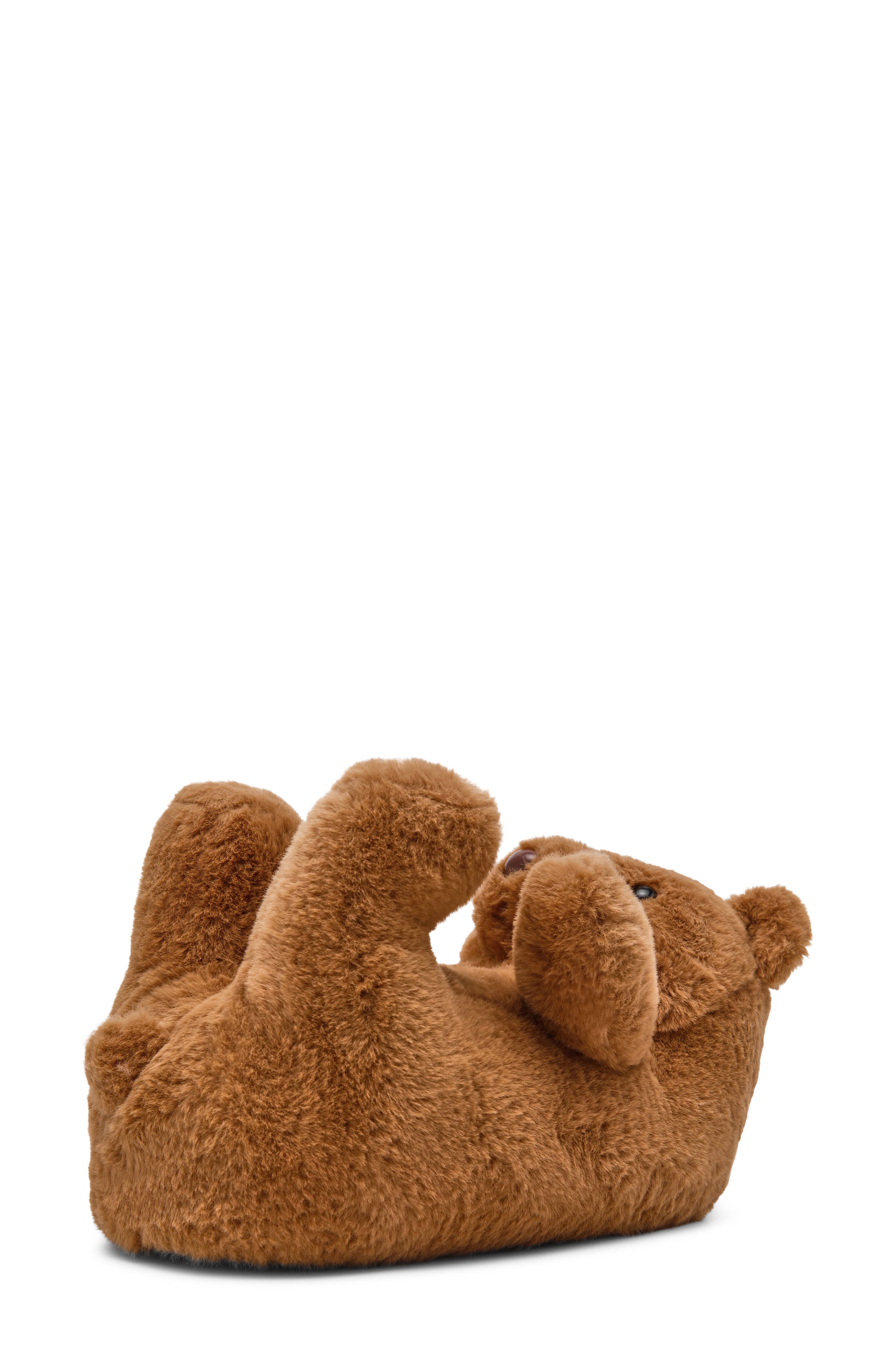 Buddies Bear Slipper, Alternate, color, TAN
