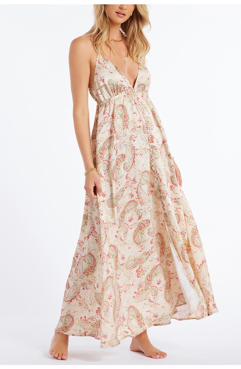 Bishop + Young Sabrina Maxi Dress, Main, color, Paisley Print