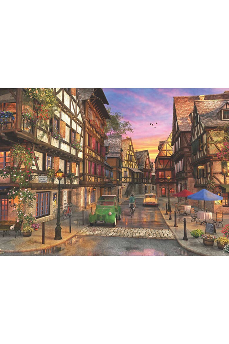 Colmar Street 1000 piece Jigsaw Puzzle for Adults, Alternate, color, Multicolor
