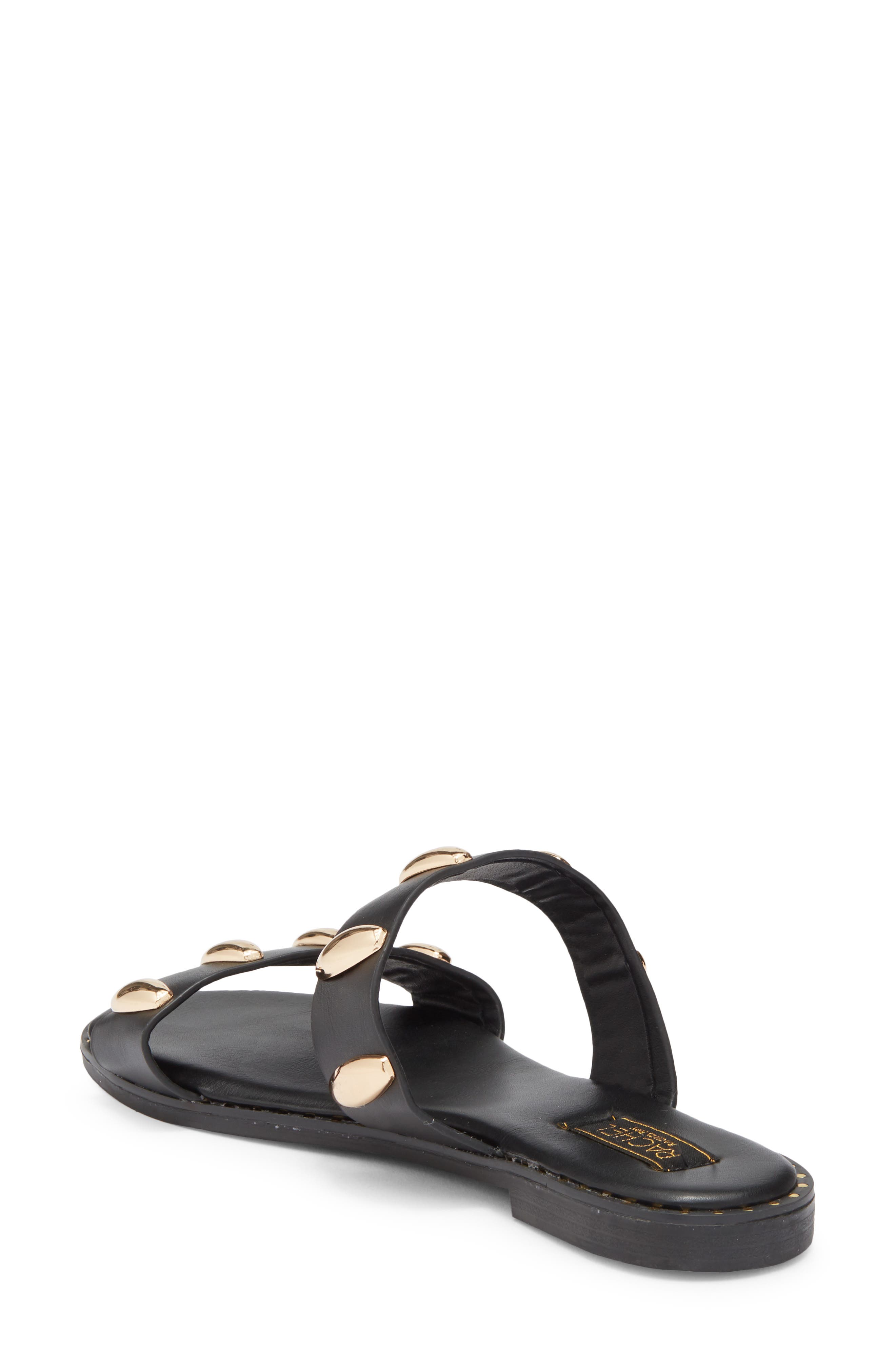RACHEL Rachel Roy Florence Slide Sandal, Alternate, color, Black