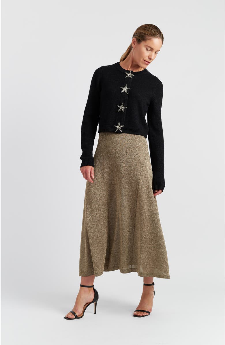 Chinti & Parker Laura Whitmore Shooting Star Cardigan, Alternate, color, 