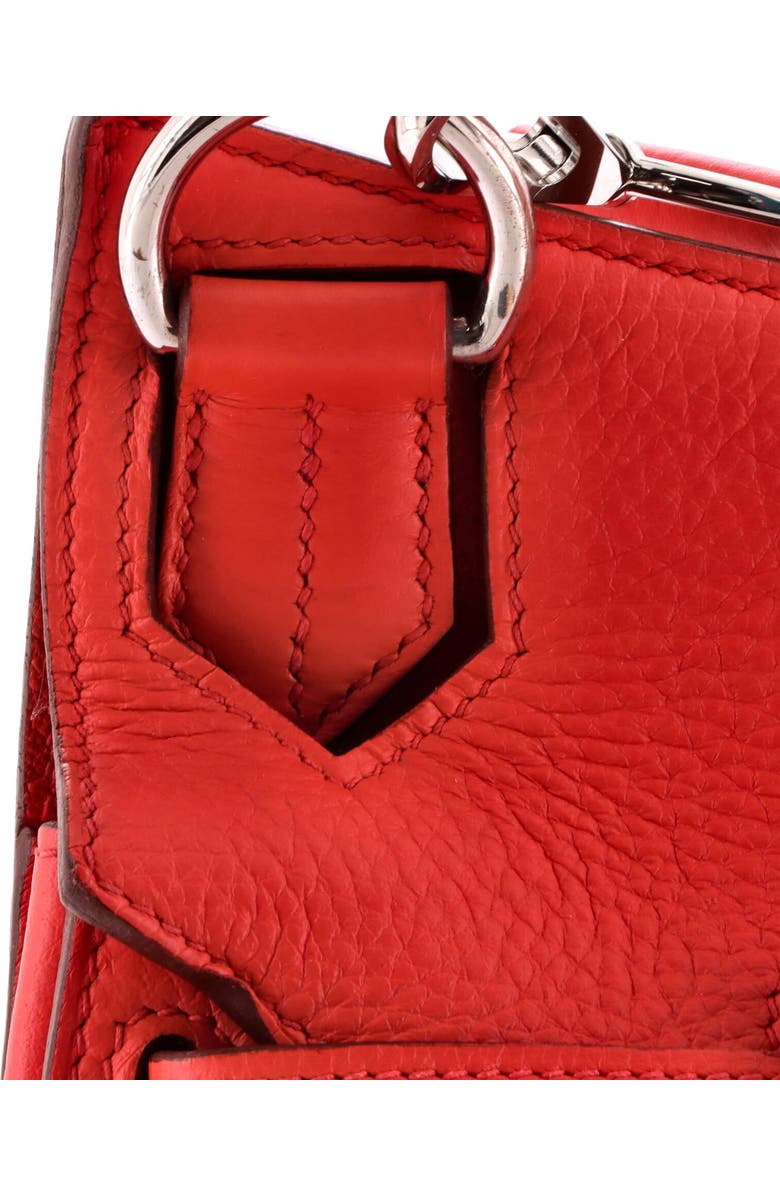 Pre-Owned Hermes Jypsiere Bag Clemence 34, Alternate, color, Bougainvillier