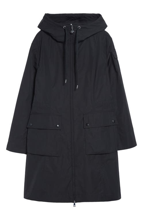 Moncler Laerte Long Parka In Black