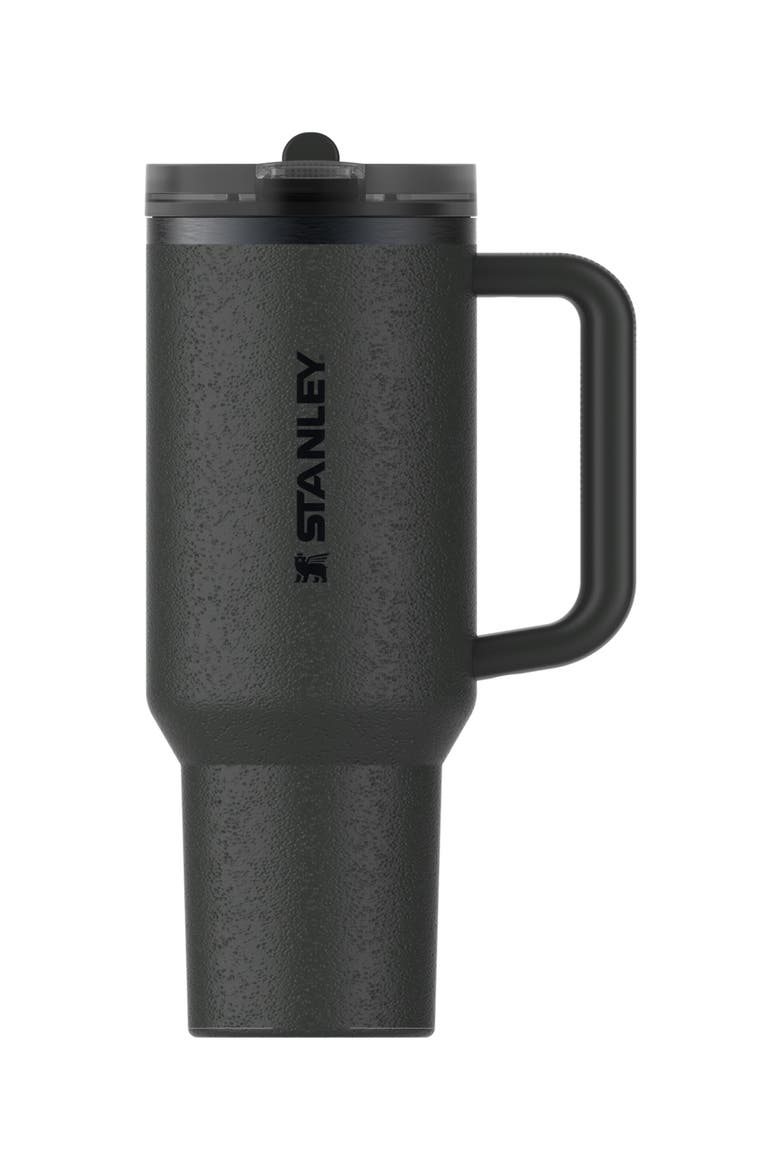 The Quencher ProTour Flip Straw 40-Ounce Tumbler, Main, color, BLACK MOON