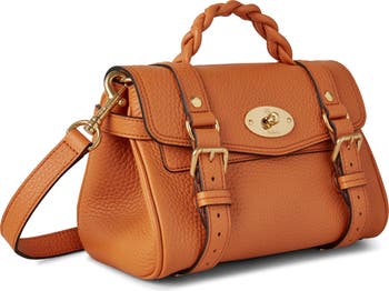Mulberry Mini Alexa Grained Leather Satchel | Nordstrom