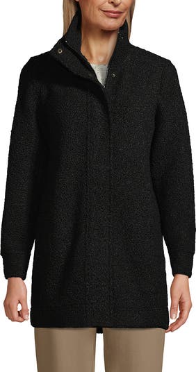 Lands' End Tall Boucle Fleece Coat | Nordstrom
