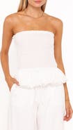Petal & Pup Stori Shirred Cotton Top