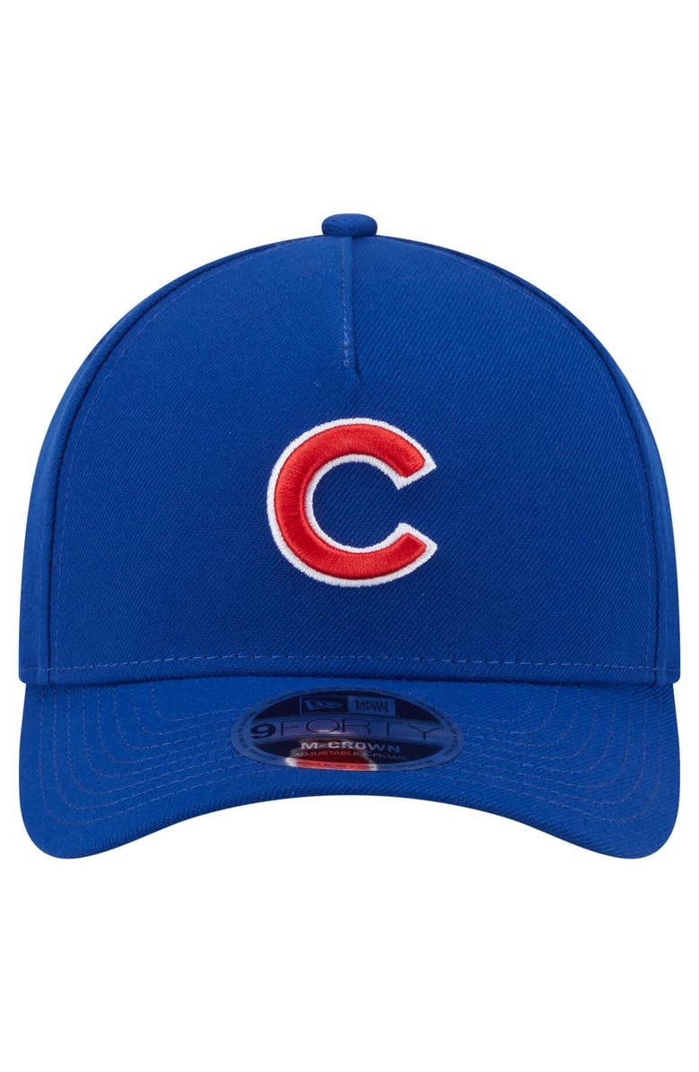 New Era Men's New Era Royal Chicago Cubs 9FORTY M-Crown Adjustable Hat, Alternate, color, Royal